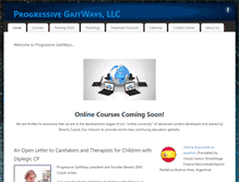 Tablet Screenshot of gaitways.com
